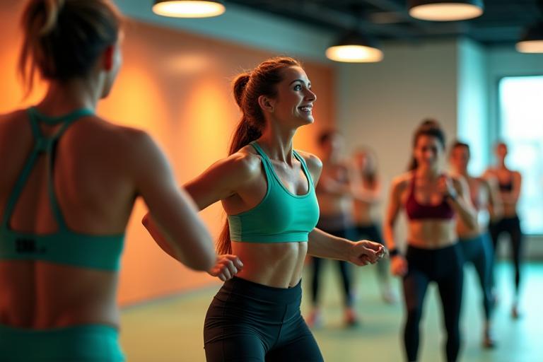 Gruppenfitness Cardio Workout