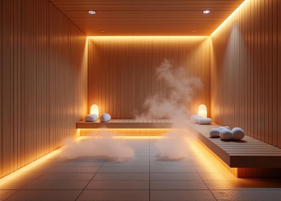 Wellness Sauna Dampfbad Regeneration