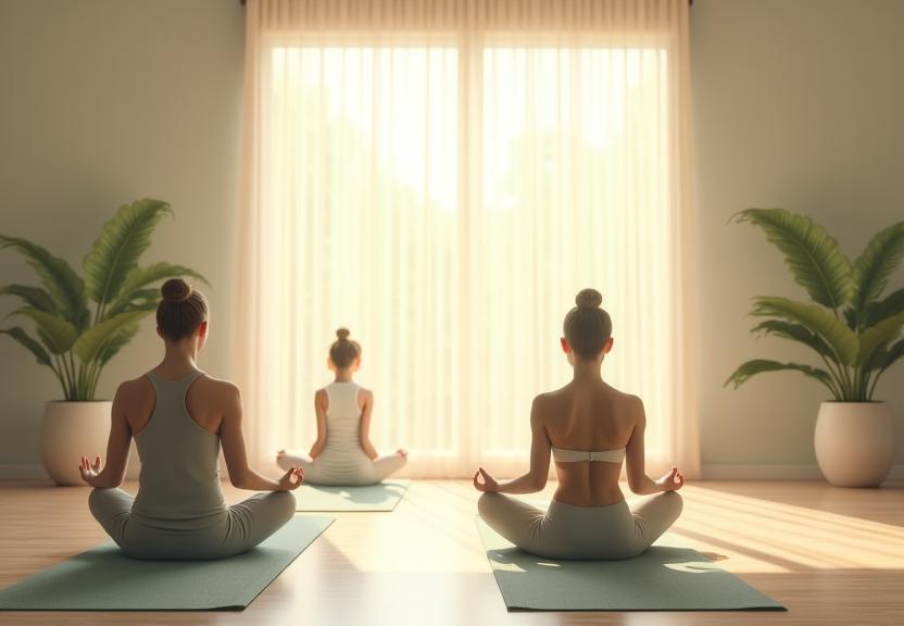 Yoga Pilates Studio Meditation